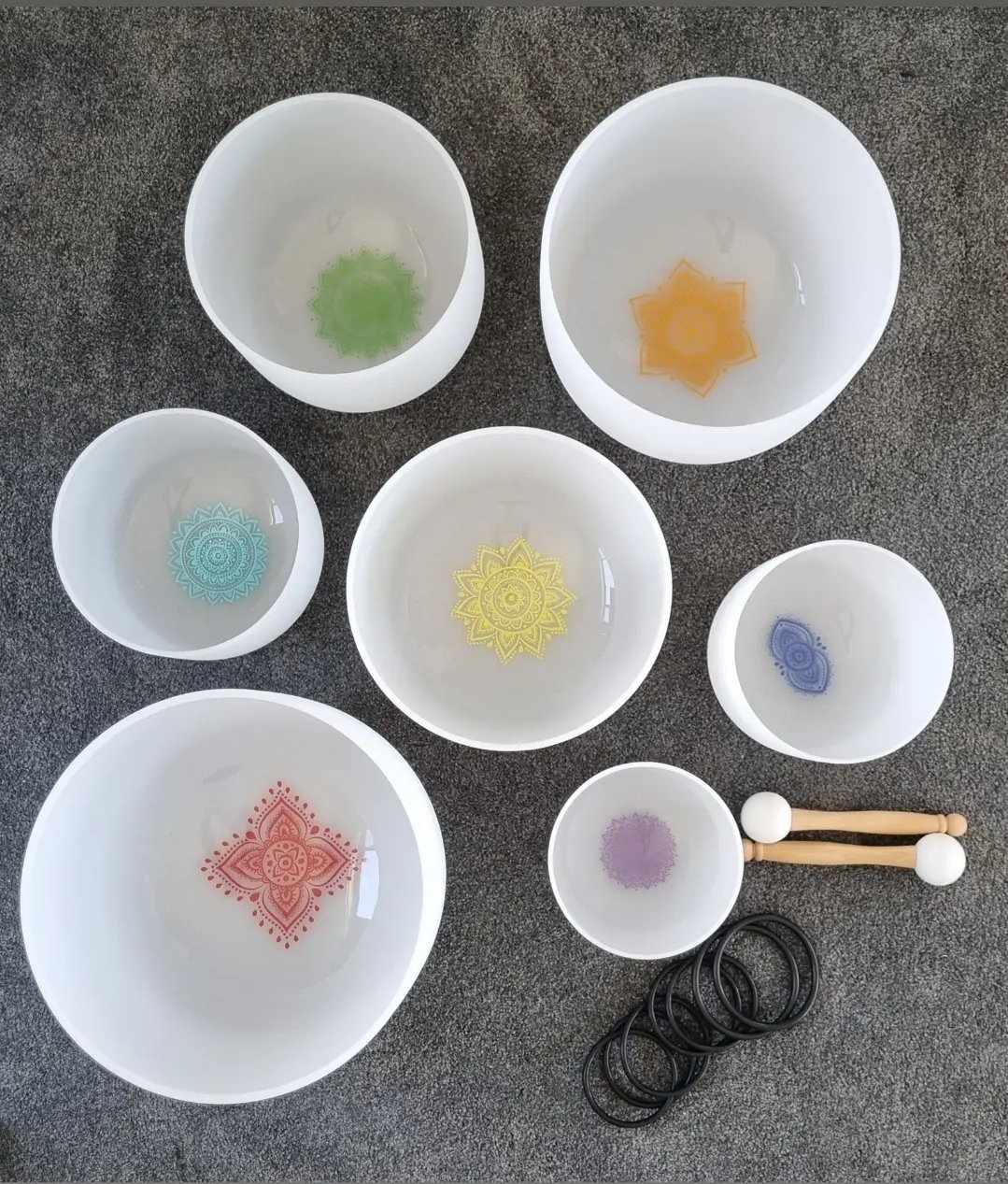 Exclusive Crystal Singing Bowl Full Set + FREE 5 Hour Training Workshop Special - March 8th in Mona Vale, Sydney