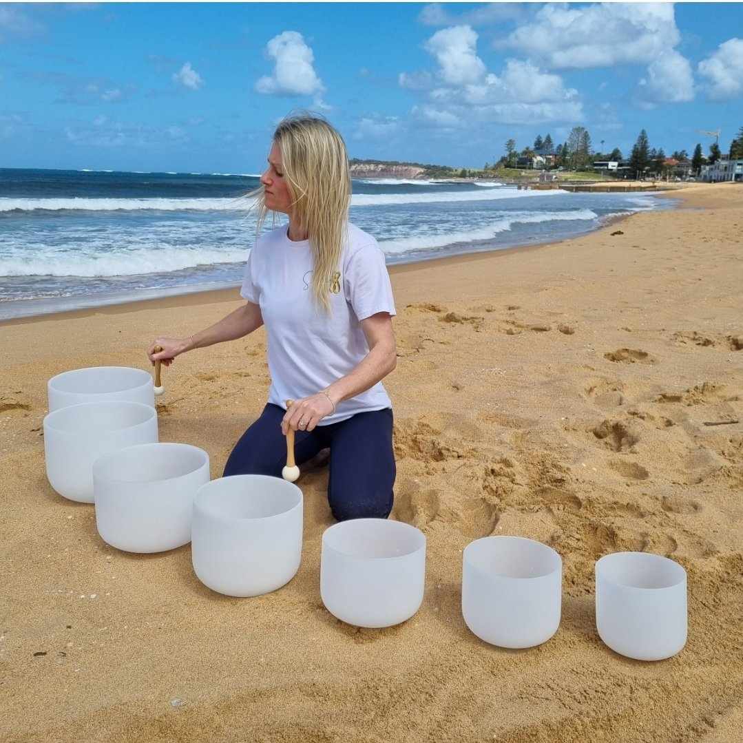 Exclusive Crystal Singing Bowl Full Set + FREE 5 Hour Training Workshop Special - March 8th in Mona Vale, Sydney