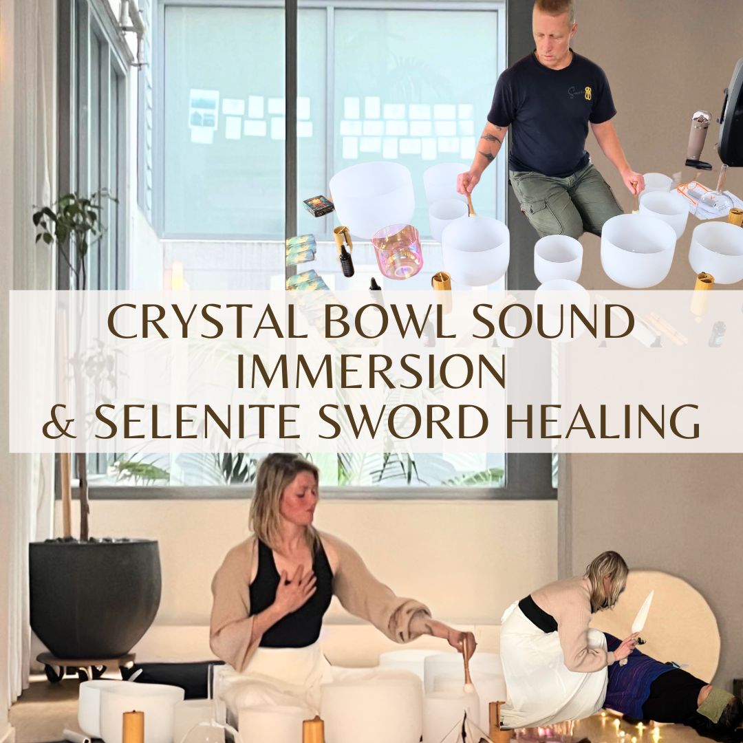 Crystal Bowl Sound Immersion & Selenite Sword Healing, at Wellness Centre Port Stephens - November 30th