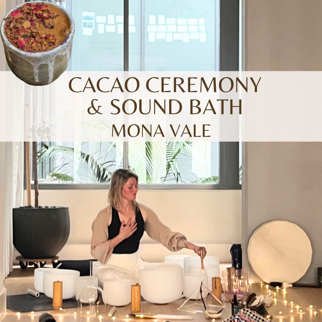 Cacao Ceremony & Sound Bath in Mona Vale, February 14th